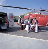 Den s�rede bliver med det samme k�rt p� hospital.