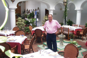 José Antonio Garcia i restauranten José Antonio Garcia i restauranten