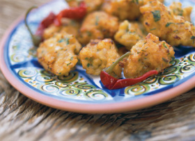En af de lækre spanske tapas retter En af de lækre spanske tapas retter
