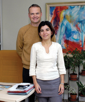 Maria-Louisa Moron Garcia og Poul Westergaard. Maria-Louisa Moron Garcia og Poul Westergaard.