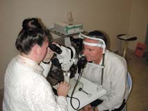 En irisanalyse er som at g� til optikeren.