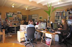 Der er hver dag travlt p� administrationen i Fuengirola.