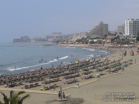 Stranden i Benalmadena