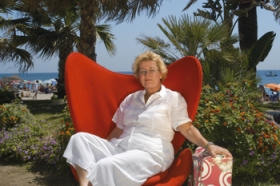 Hanne Sørensen går mest efter palmesus, når hun selv rejser. Hanne Sørensen går mest efter palmesus, når hun selv rejser.