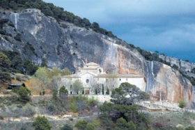 San Miguel klostret ligger p� gr�nsen mellem to landskaber.