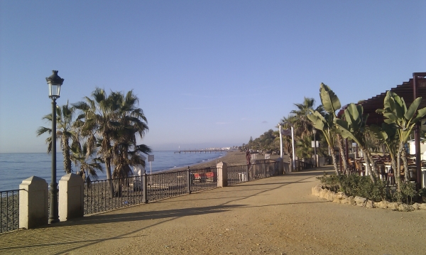 Livet i Spanien - sol og strand i januar måned Livet i Spanien - sol og strand i januar måned