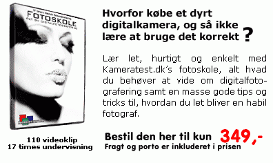 L�r at bruge dit digitalkamera korrekt