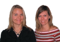 Stine Mynster og Tina Julsgaard Stine Mynster og Tina Julsgaard