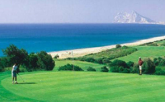 Udsigten fra Alcaideas Links Golfbane