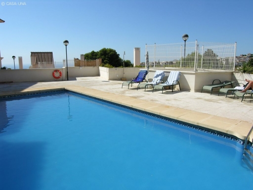 Lejlighed til leje i Benalmadena Pueblo - pool p� taget