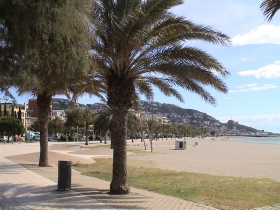 Skøn strandpromenade Skøn strandpromenade