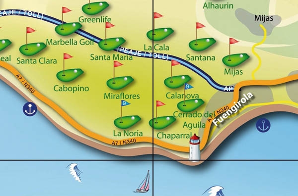 Golfrejser til Spanien