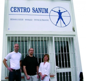 Teamet bag Centro Sanum der åbner officielt den 11. februar. Teamet bag Centro Sanum der åbner officielt den 11. februar.