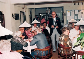 Stemningsbilleder fra det gamle klubhus i Los Boliches.